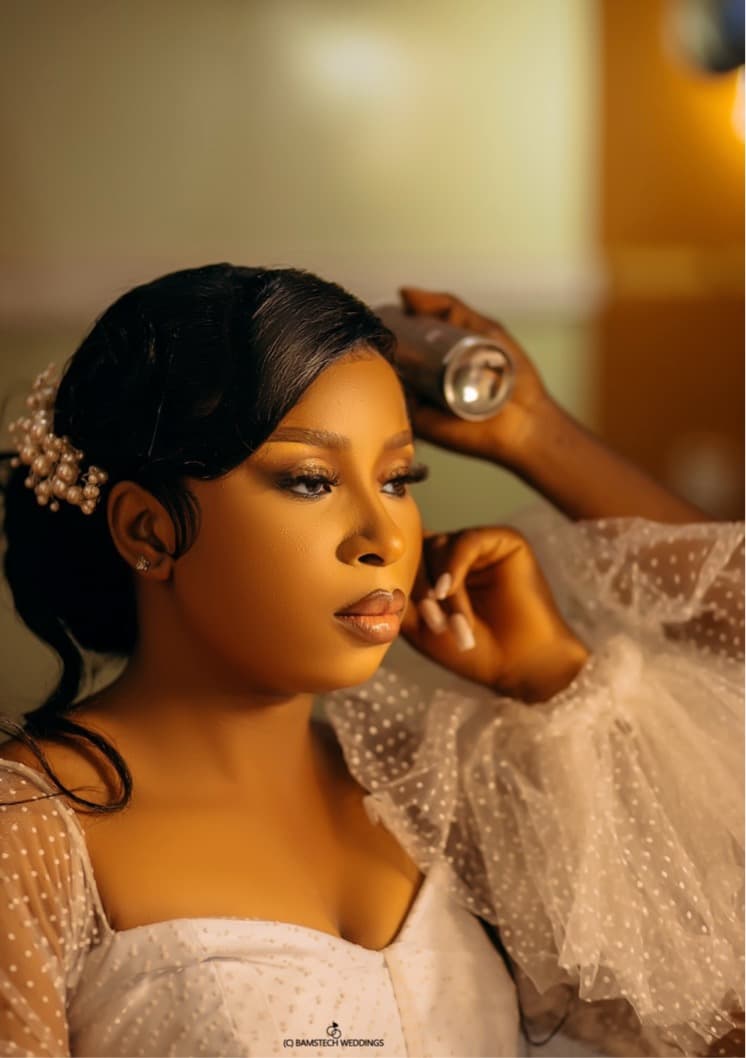 Bridal glam look 4