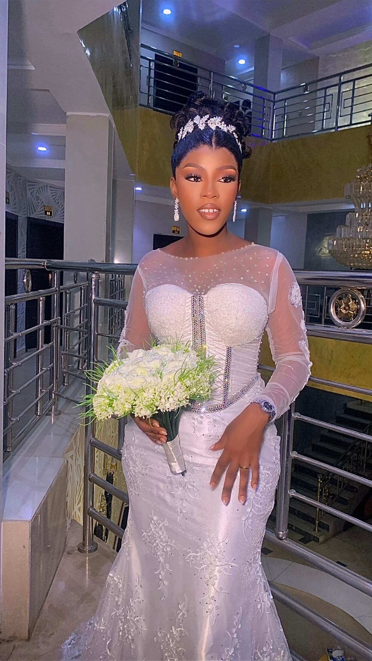 Bridal glam look 7